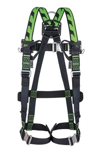 Miller 1032872 Duraflex H-Design Size 2 2pt Full Body Harness 2 Loops