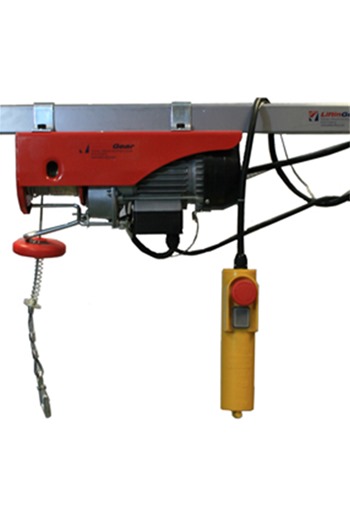 Electric Wire Rope Hoist 125kg, 240volt x 18mtr HOL
