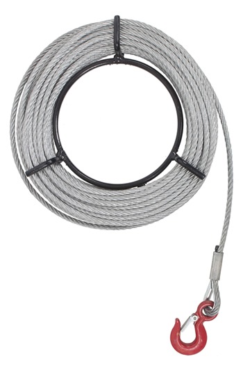 1600 Kg Winch Rope, Length options 10m to 50m.