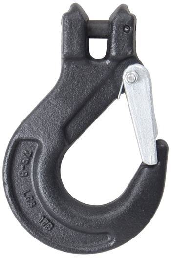 Black 2tonne G8 Clevis Sling Hook with Latch