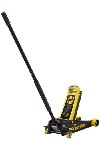 Sealey 4040AY 4tonne Trolley Jack with Rocket Lift - Yellow