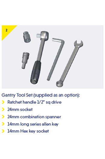Porta-Gantry Tool Kit