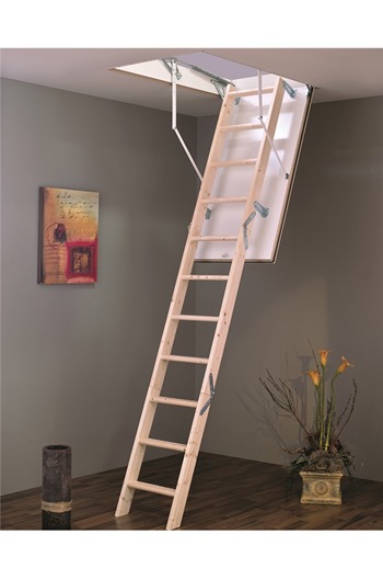 EuroFold Timber Loft Ladder