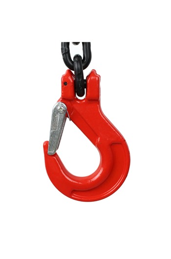 2.1 tonne 2Leg Chainsling, Adjustable and c/w Latch Hooks
