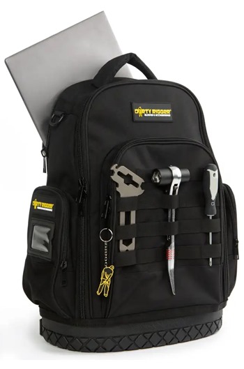 Dirty Rigger Technician's Backpack V1.0 (DTY-BACKPACK) - SafetyLiftinGear