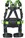 Miller 1033538 Bodyfit H-Design Size 3 4-point Full Body Harness 2 Loops