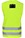 Kratos FA1030200 2-Point Full Body Harness with Yellow High Visibility Work Vest