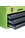 Sealey AP9243BBHV Tool Chest 3 Drawer Portable with Ball-Bearing Slides - Green/Grey