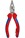 KNIPEX 0822145T Needle-Nose Combination Pliers with Tether Attachment Point