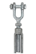 5/8" x 6" Galvanised Jaw/Jaw Turnbuckle WLL:1.59tonne