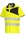 Portwest PW212 Short Sleeve Hi-Vis Cotton Comfort Polo Shirt Yellow/Black