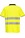 Portwest PW212 Short Sleeve Hi-Vis Cotton Comfort Polo Shirt Yellow/Black