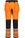 Portwest CD889 - WX2 Eco Hi-Vis Holster Pocket Trousers Orange/Black