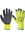 Portwest A140 Thermal Latex Grip Glove Black/Yellow (10pk)