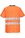 Portwest PW213 Short Sleeve Hi-Vis Cotton Comfort T-Shirt Orange/Black