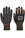 Portwest AP35 - Grip 15 Nitrile Double Palm Glove Black/Orange (10pk)