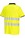 Portwest PW212 Short Sleeve Hi-Vis Cotton Comfort Polo Shirt Yellow/Black