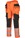 Portwest DX442 Hi-vis Detachable Holster Pocket Trousers Orange/Black