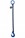 1.4tonne 6mm Grade 100 Chainsling 1 Leg, Latch Hook 