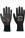 Portwest A195 Touchscreen PU Coated Grip Glove Black (10pk)