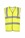 Yellow Hi Viz Waist Coat - Sizes M, L & XL - High Visibility