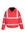 Portwest S463 Hi-Vis Winter Bomber Jacket Red