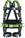 Miller 1033537 Bodyfit H-Design Size 2 4-point Full Body Harness 2 Loops