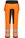 Portwest CD889 - WX2 Eco Hi-Vis Holster Pocket Trousers Orange/Black