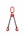 Special offer 11.2tonne x 4mtr 2-Leg Chainsling c/w Latch Hooks