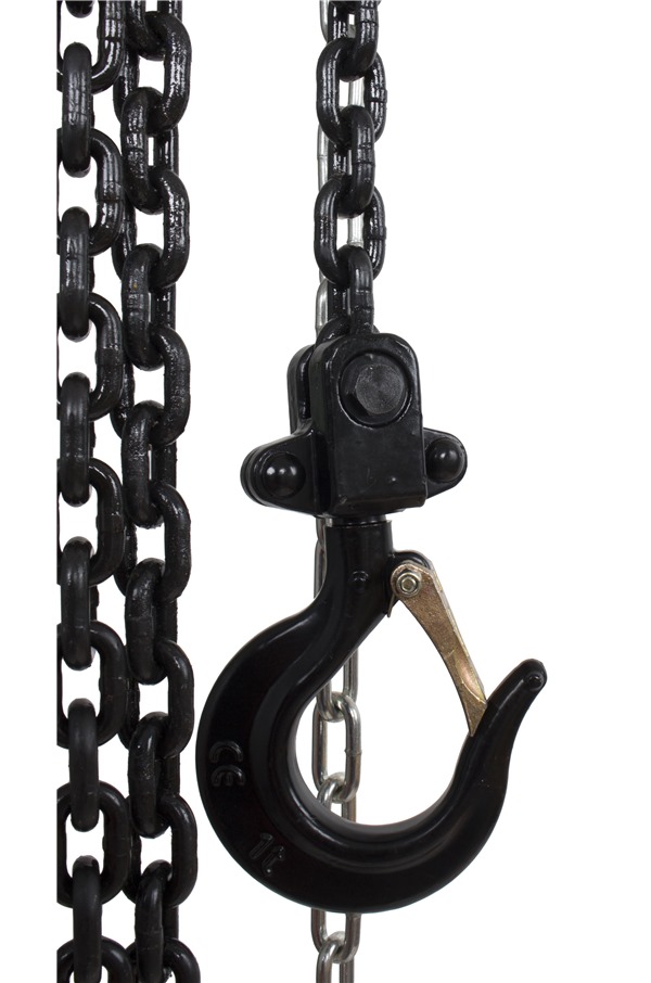 1 Tonne Chain Block Hoist, 3m30m CB1 SafetyLiftinGear