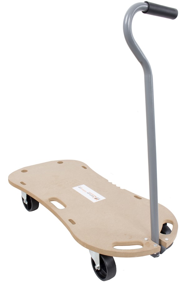 300kg Plywood Wooden Dolly Trolley c/w Handle (SWETT8010CA