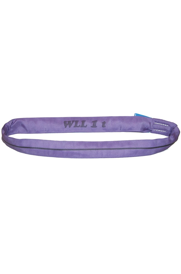 Round Sling 1Tonne Lengths From 0.5mtr to 10mtr EWL Available