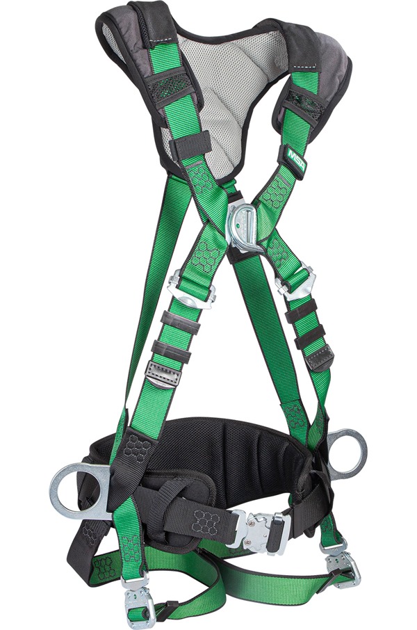 MSA VFORM+ Padded Multipurpose Full Body Harness Buckles
