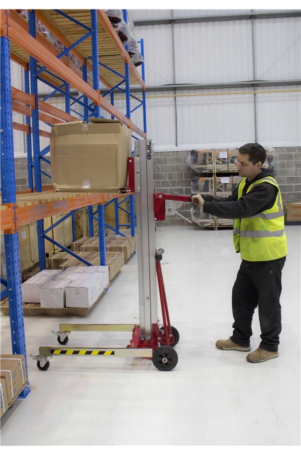 Compact, Folding Material Lift, 125kg TORO3000A SafetyLiftinGear