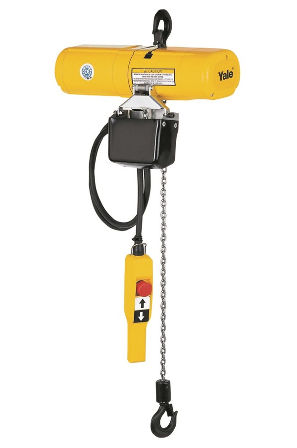 YALE CPS Lightweight 250kg 110volt Electric Chain Hoist ... cm hoist wiring diagram 