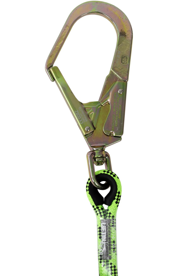 14mm Polyester Rope Tag Line with Swivel Hook TLTUZ014AZ022S