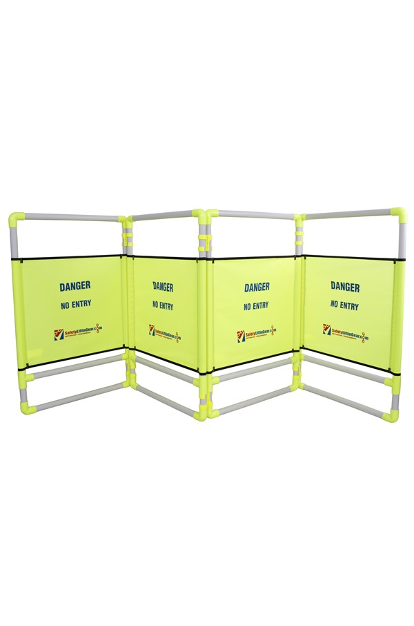 Safety Barrier with 4 panels | GFAT210 | SafetyLiftinGear