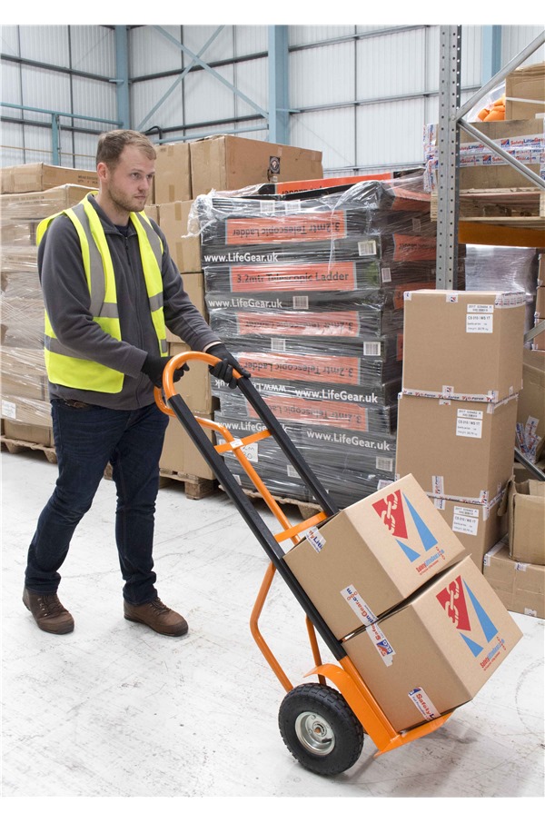 Heavy Duty Sack Truck with Solid Tyres 250KG STJM800S