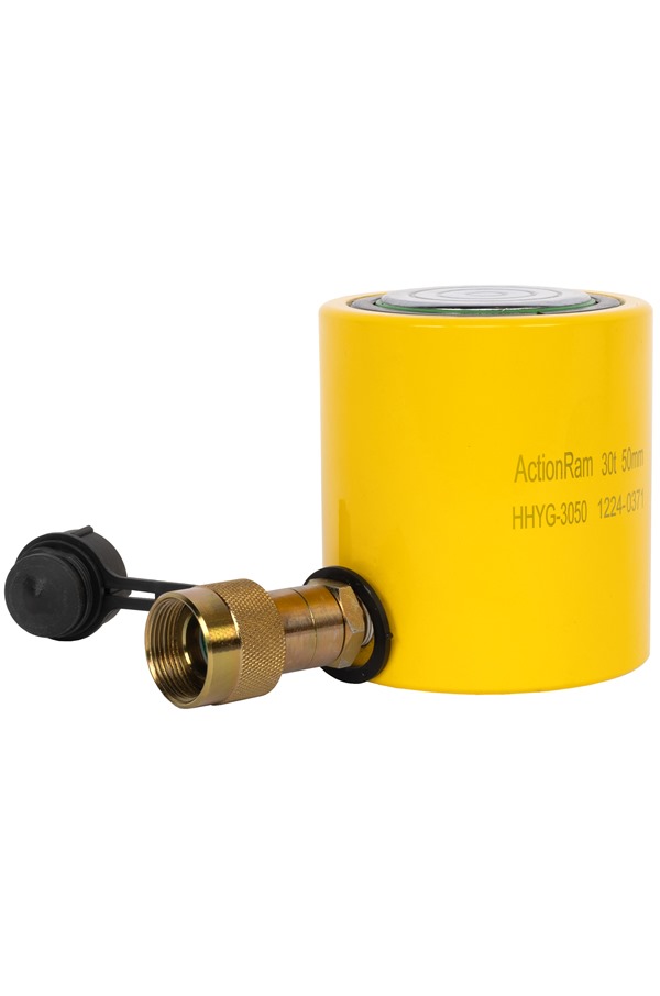 30 tonne x 50mm stroke hydraulic cylinder (HHYG3050) SafetyLiftinGear