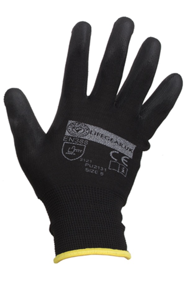 Black Nitrile Engineering Gloves GLOVEPU2131 SafetyLiftinGear