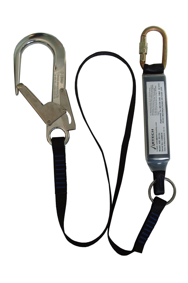 Abtech Safety ABL2.0SH 2mtr Fall Arrest Lanyard with Scaffold Hook (AB