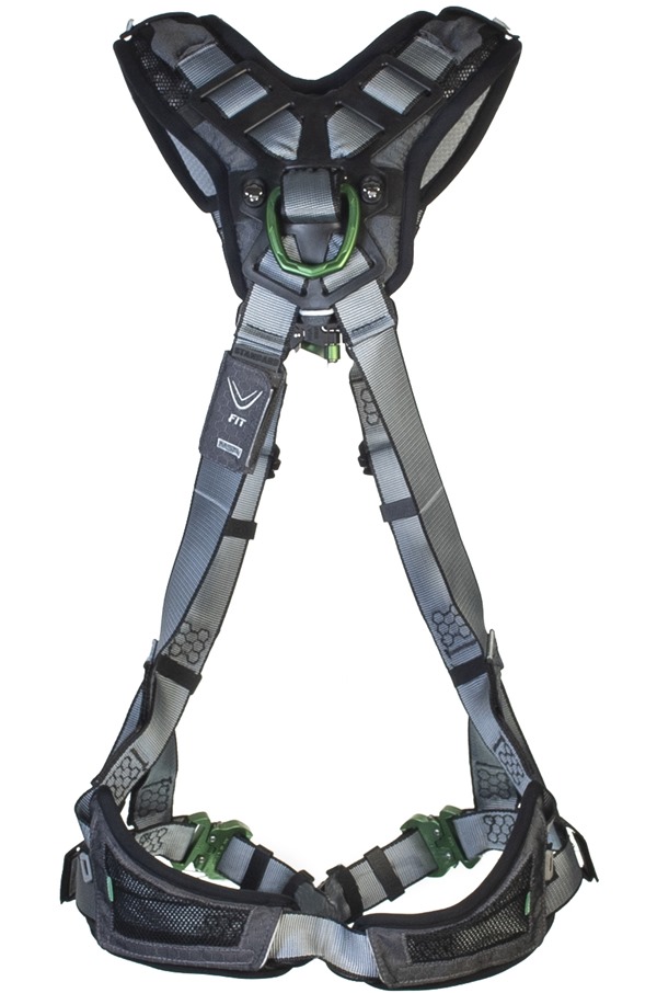 MSA VFIT 2point Full Body Harness with Shoulder and Leg Padding MSA