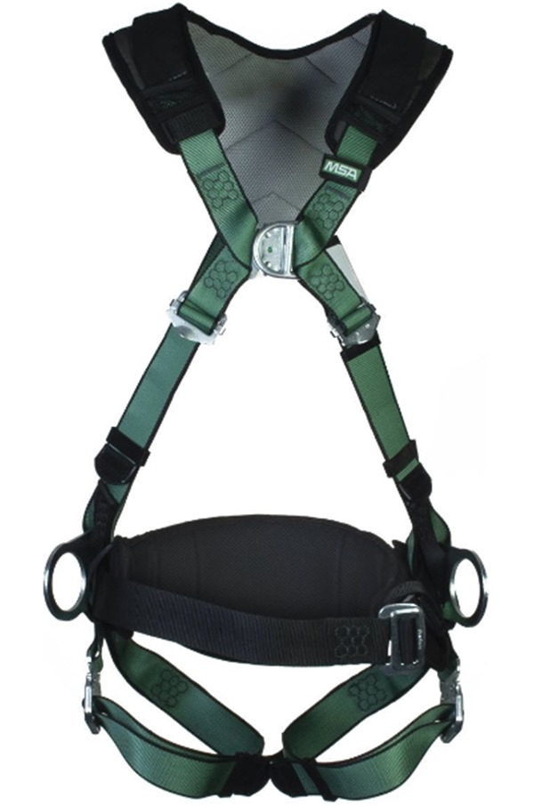 MSA VFORM+ Padded Multipurpose Full Body Harness Buckles (MSA