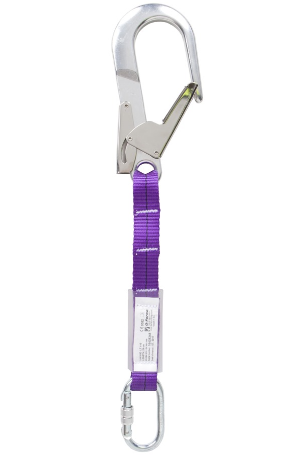 29cm Adjustable Cow's Tail Restraint Lanyard (GFLT110) SafetyLiftinGear