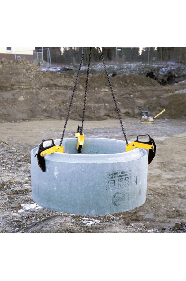 CAMLOK BTG Concrete Pipe Lifting Clamps 3000kg (CMBTG3000/3) SafetyLiftinGear