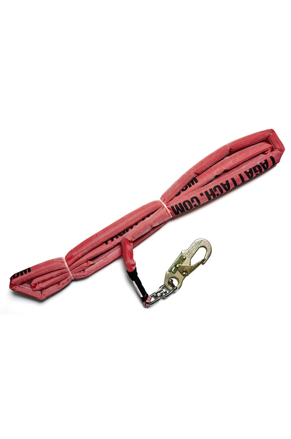 TAGATTACH 25mm Grip Rope Tag Line c/w Steel M10 Hook (TAG25SM10H