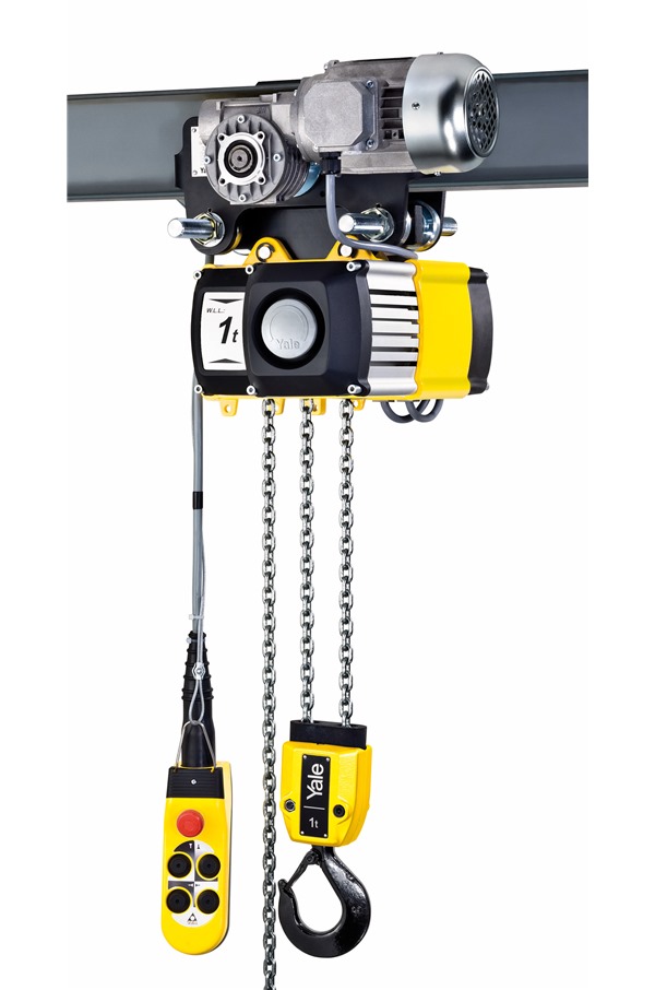 YALE 250kg 3phase Electric Hoist with Powered Trolley (CMCPV28ETRS