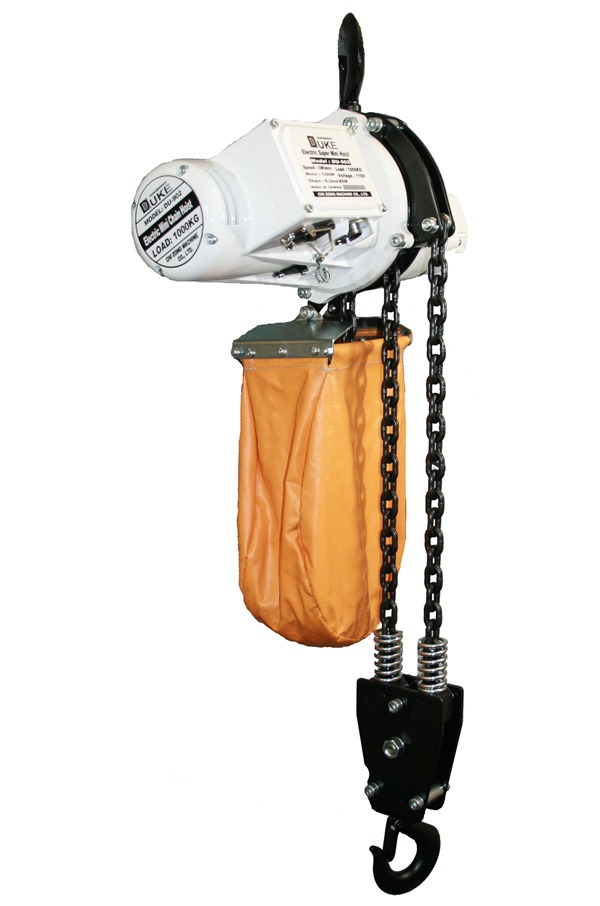 electric hoist 1 tonne, 110 volt duke du902-110v 1 tonne