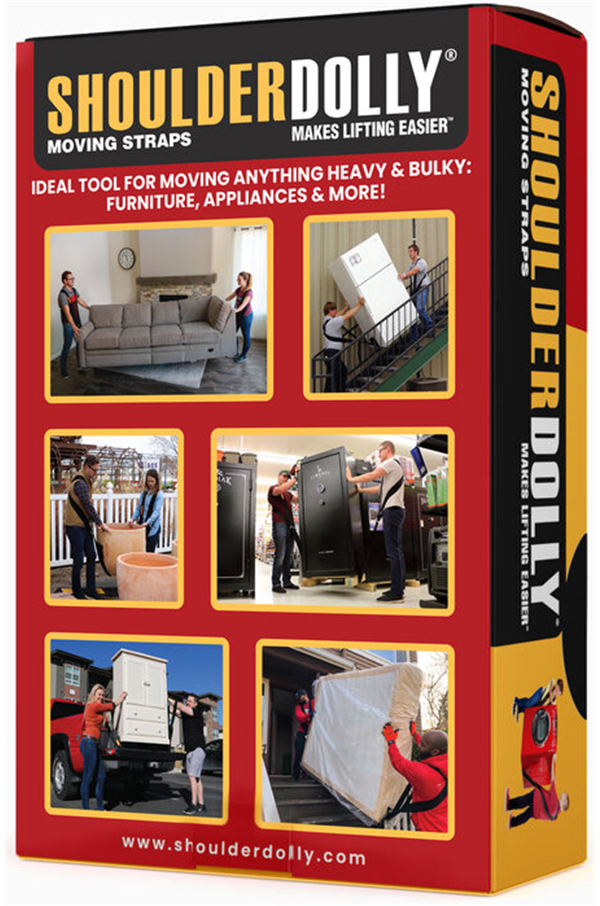 Shoulder Dolly Moving Straps Max Load 370kg FWLD2001 SafetyLiftinGear