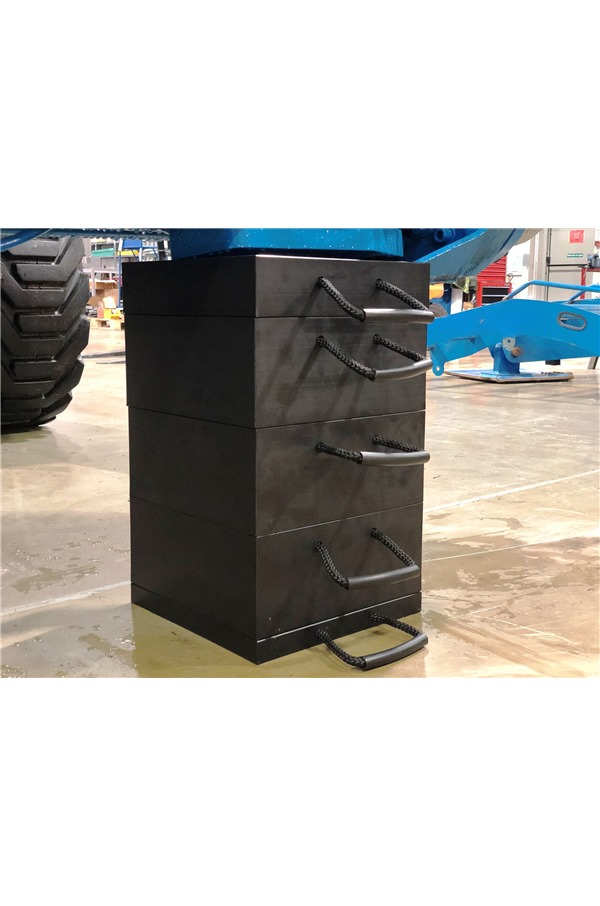 EcoStak 130 Kit 4 Stackable Jacking Blocks IP72221 SafetyLiftinGear